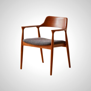 Darcy Dining Chair - Brown Contemporary Upholstered Chair