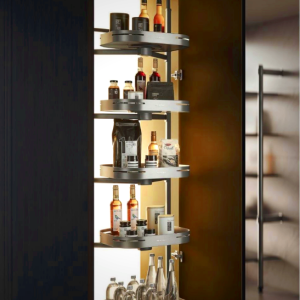 Higold Shearer Swivel Pull-Out Tall Storage Unit for Wine & Pantry