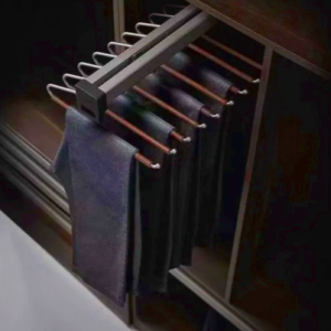 Higold Top-Mount Trousers Rack - Space-Saving Wardrobe Organizer