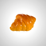 Croissant Night Light - Whimsical Bedside Lamp