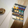 Higold Diamond Series Narrow Soya Sauce Rack - Space-Saving Corner Organizer