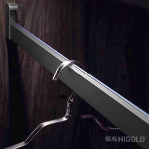 Higold Premium Clothes Rail and Rod Holders - Durable Wardrobe Storage Solution