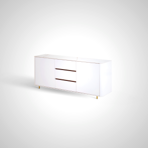 Elise Sideboard - White Modern Storage Cabinet