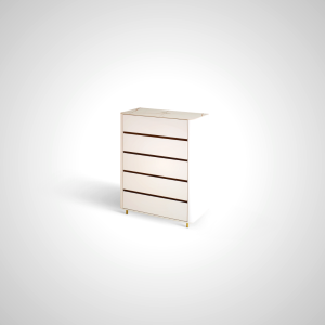 Elise Chest of Drawers - White Modern Storage Unit