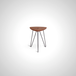 Cedric Nesting Tables with Walnut Finish and Hairpin Legs