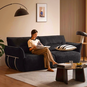 Barney 4 Seater Fabric Sofa - Modern Comfortable Living Room Seating