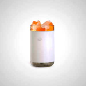 Crystal Salt Lamp with Himalayan Salt - Aromatherapy & Wellness Diffuser