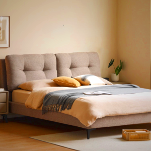 Fuwa Fabric Bed Frame with Cloud Cushions | Modern Design