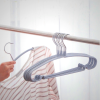Anti-Slip Shirt Hangers (10 Pack) - Wardrobe Organizer