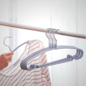 Anti-Slip Shirt Hangers (10 Pack) - Wardrobe Organizer