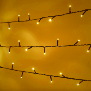Christmas Fairy Lights - Warm Glow Holiday Decoration