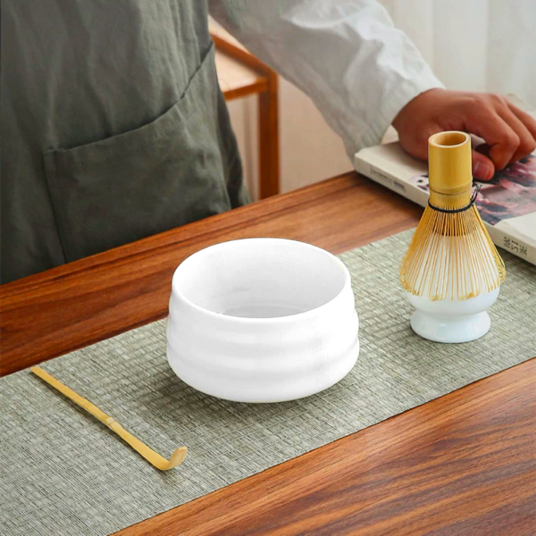 4-Piece Matcha Tea Set for Authentic Japanese Tea Preparation