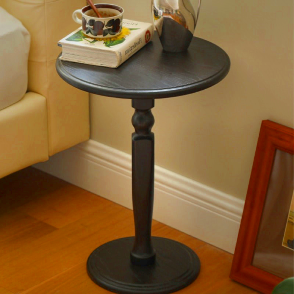 Arthur Side Table - Solid Oak Wood Bedside Stand