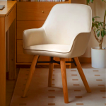 Bianca Accent Chair - Modern Comfort with Leathaire Upholstery