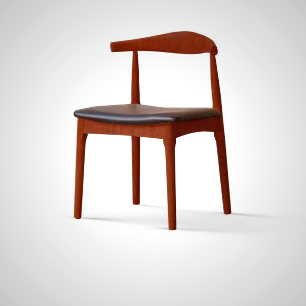 Bruce Solid Walnut Wood Dining Chair - Elegant & Comfortable