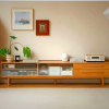 Emi Solid Wood TV Console with Storage