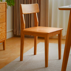 Brooks Solid Wood Dining Chair - Natural Oak, Ash, Walnut