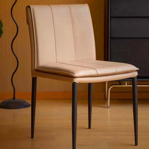 Armani Dining Chair - Modern Upholstered Chair with Steel Legs