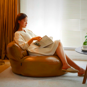 Chris Round Leather Sofa Set - Modern Comfortable Seating